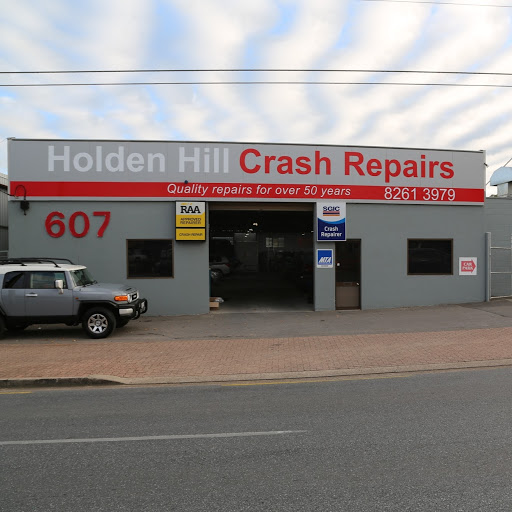 Holden Hill Crash Repairs logo