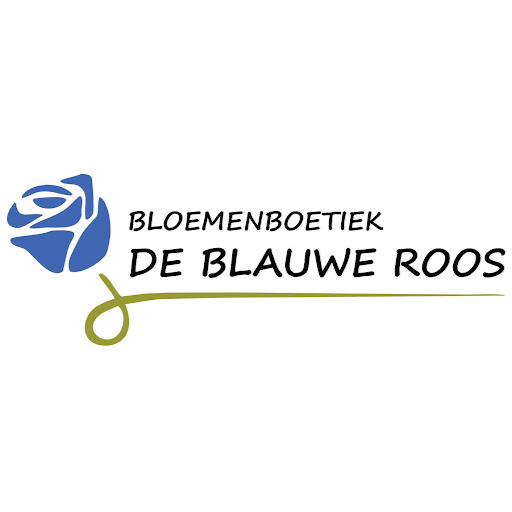 Bloemenboetiek De Blauwe Roos logo