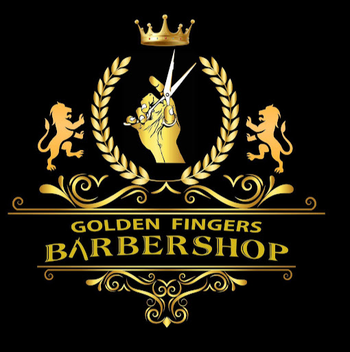 Golden Fingers Barbershop logo