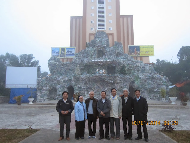 Ban Tu sĩ Giáo phận Qui Nhơn gặp mặt đầu năm 2014