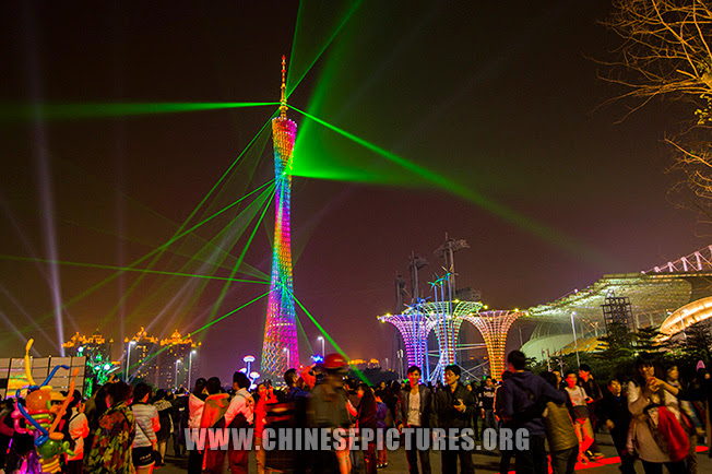Guangzhou Tower Night Photo 3