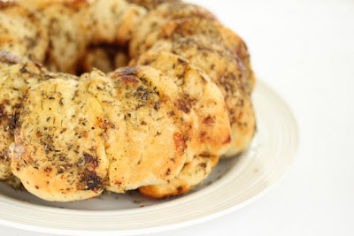 close-up photo of Pizza Monkey Bread