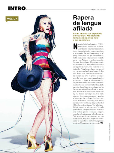 Natasia Gail, la rapera de lengua afiliada en GQ España