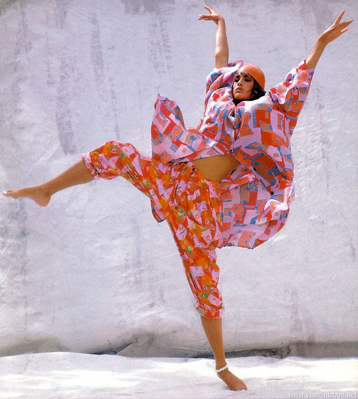 Yasmin Le Bon para Vogue Alemania (junio 1985)
