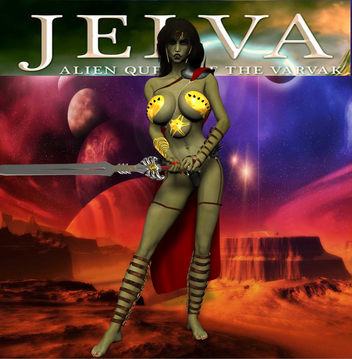 Alien Queen Porn - Jelva, Alien Queen of the Varvak