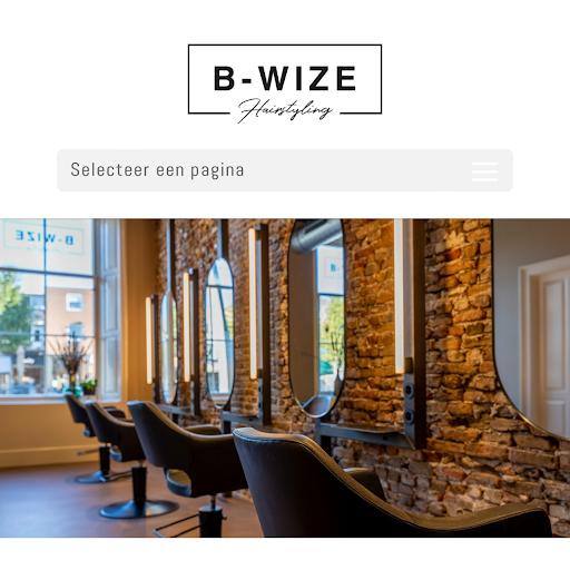B-WIZE Hairstyling | Kapper Goes logo