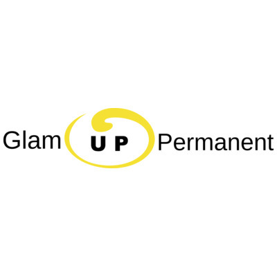 Glam UP permanent logo