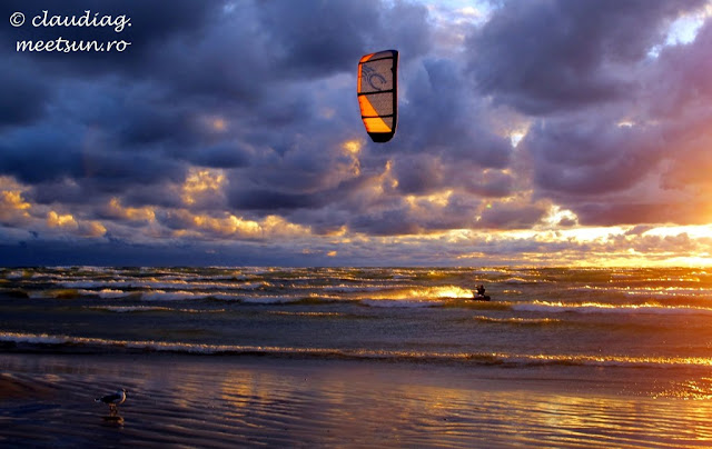kitesurfing la Marile Lacuri