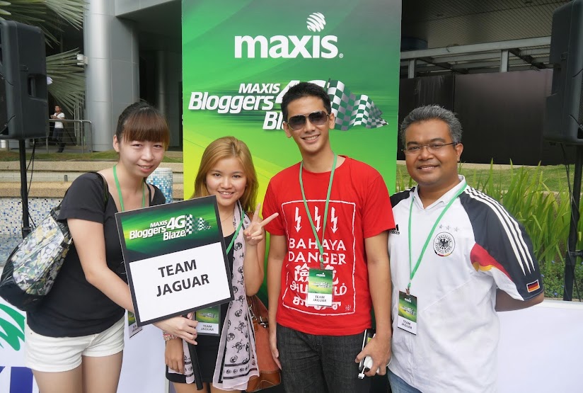 Maxis 4G LTE Bloggers Blaze Challenge