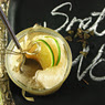 Granita od zelenog čaja, limete i limuna/Green tea, lime-lemon granita