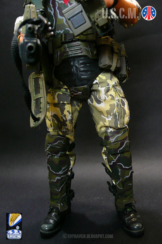 1/6 Hot Toys Aliens USCM Groin Armour Leg Armour 