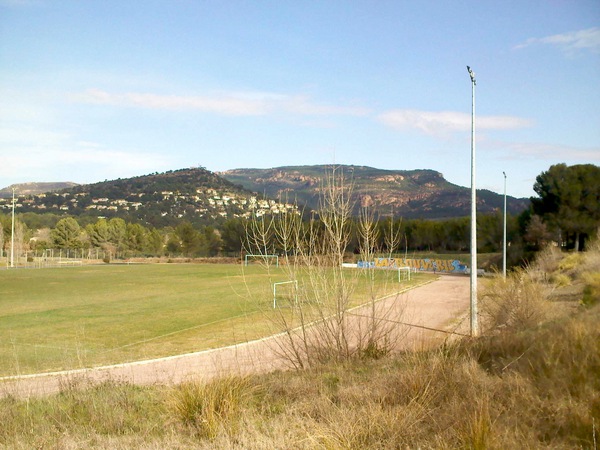 vue depuis l'arrière-pays de fréjus