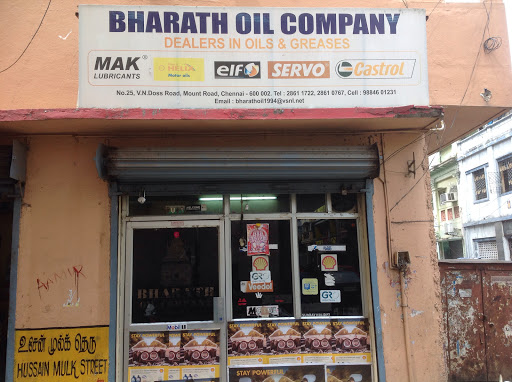 BHARATH OIL COMPANY, No.25 VN Doss Road,, Mount Road, Chennai, Tamil Nadu 600002, India, Oil_Refinery, state TN
