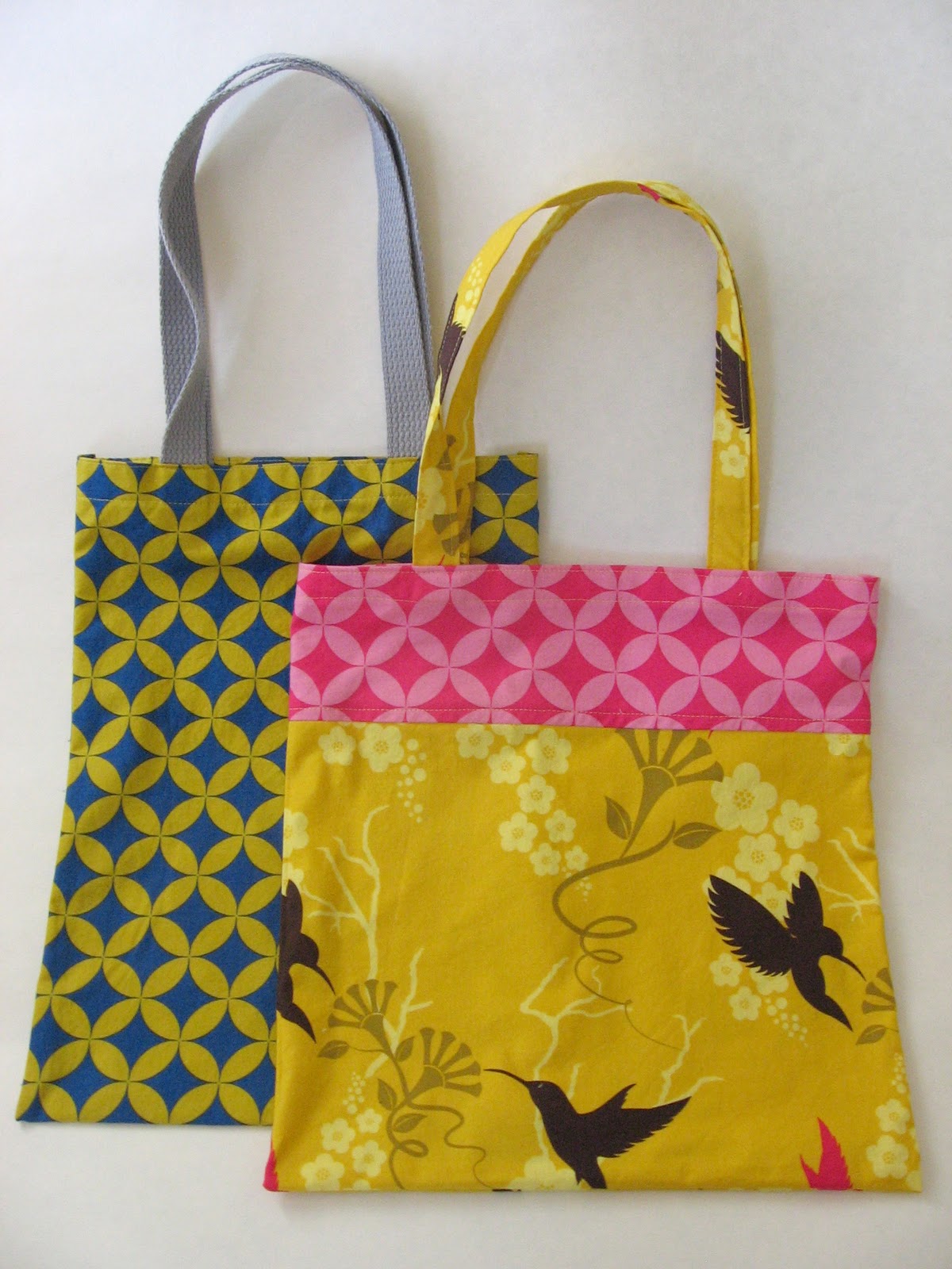 Needle and Spatula: Easy Tote Bag Sewing Tutorial