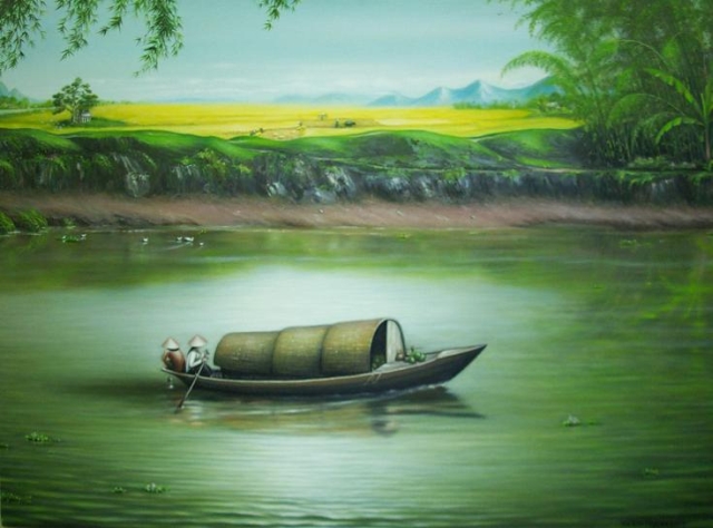 Những bài thơ tình buồn viết về con đò, cô lái đò xưa Những bài thơ tình buồn viết về con đò, cô lái đò xưa