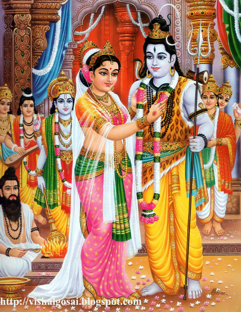 VISHAL GOSAI: Lord Shiv & Maa Parvati Durga