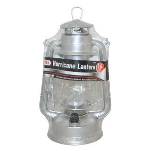  IIT 16 LED Hurricane Lantern, Silver