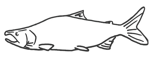 Download Time to Fly: FREE Salmon Coloring Pages