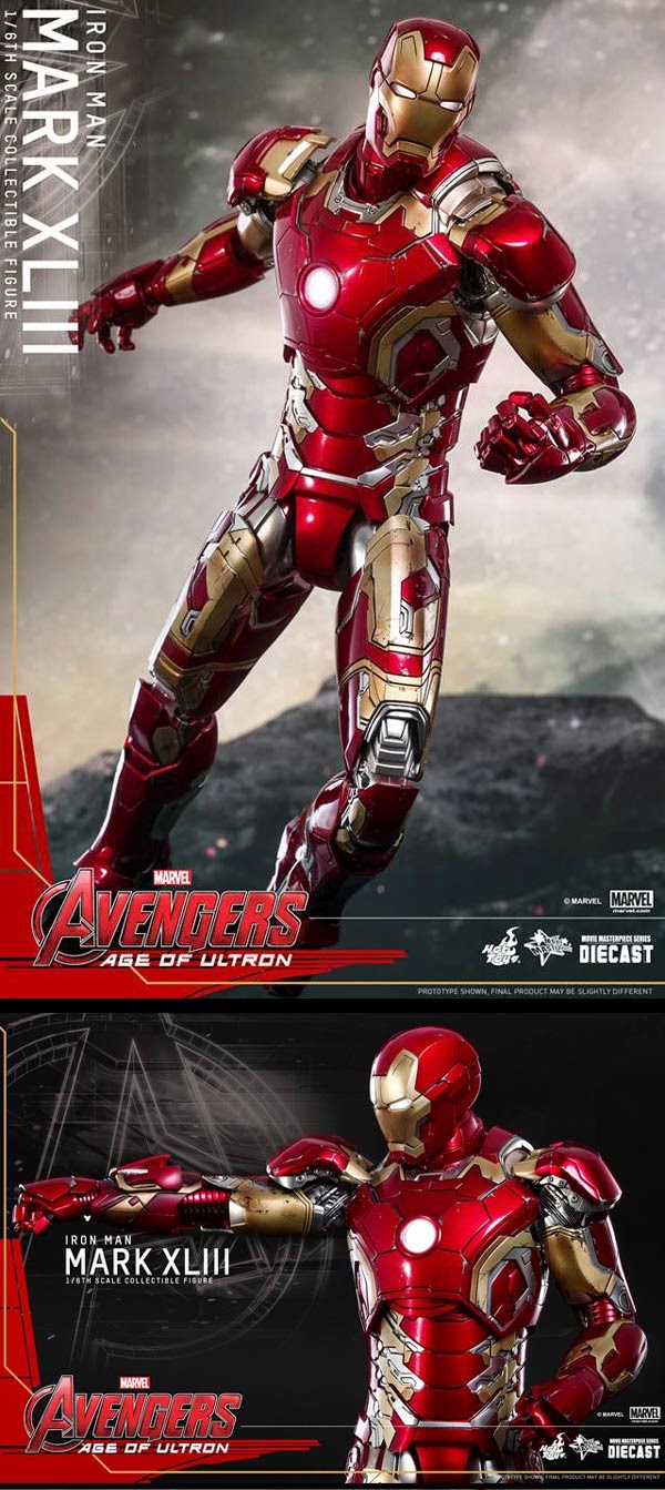 Blog Serius: Serius Cool - Figura Aksi Iron Man Mark XLIII 