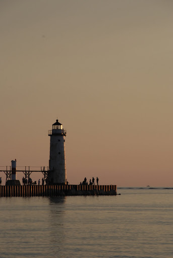 Lake Michigan Lighthouse - Manistee, Michigan