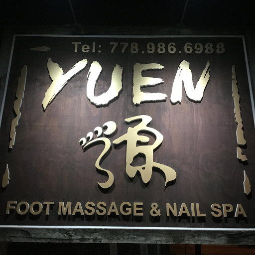 Yuen foot massage and nail spa logo
