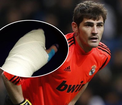 Iker Casillas sufre lesión y podría estar dos meses fuera