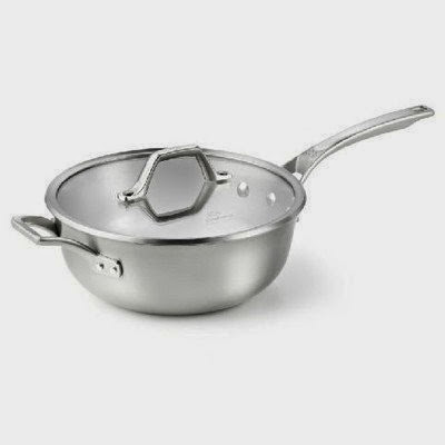  Calphalon AcCuCore 4-qt. Chef\'s Pan with Lid