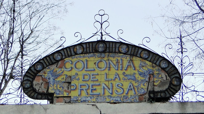 Colonia de la Prensa: Un islote modernista en Madrid - Blogs of Spain - Colonia de la Prensa: Un islote modernista en Madrid (1)