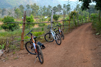 Biking in the Hills of Chiang Dao