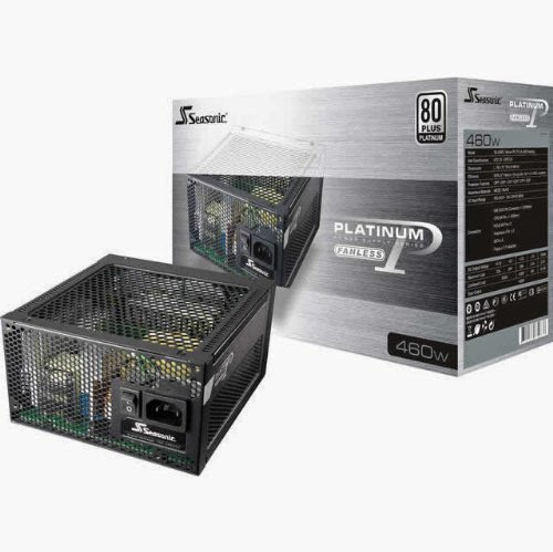  Seasonic ATX 460 Active PFC F3 80 PLUS Platinum Fanless ATX12V/EPS12V Power Supply SS-460FL2