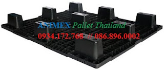 Pallet nhựa đen Thái Lan NLV 1012 NR Pallet nhựa đen Thái Lan NLV 1012 NR