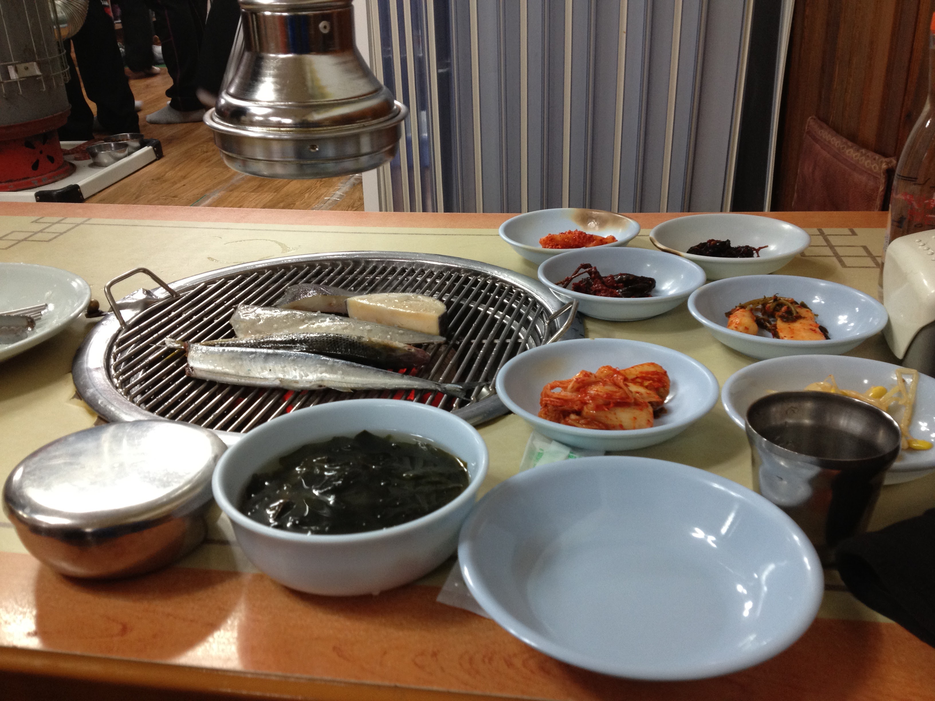 Grilled fish in Sokcho