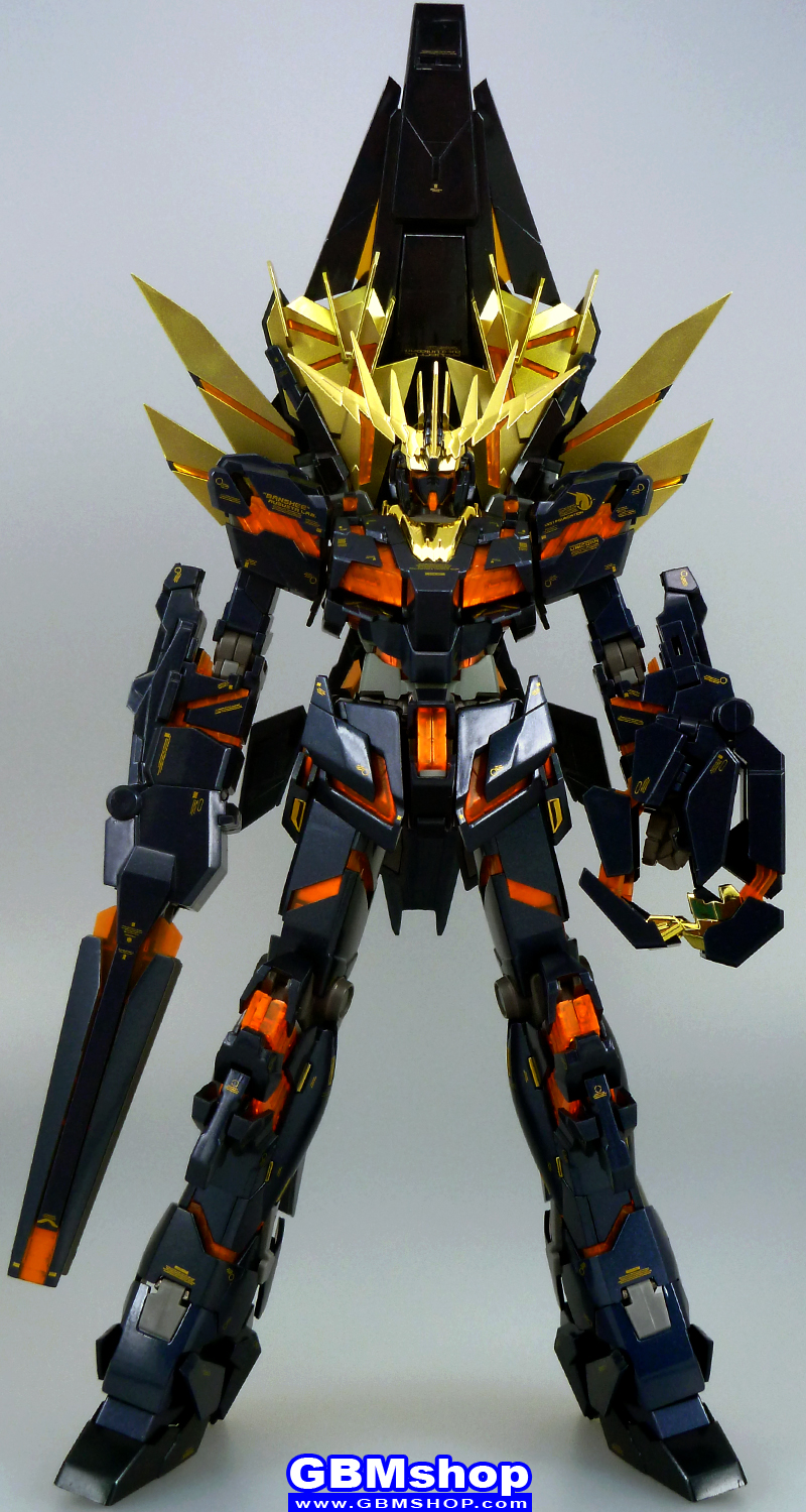 Gundam Fix Figuration METAL COMPOSITE #1011 RX-0 Unicorn Gundam 02 Banshee + Bandai 1/100 MG RX-0[N] Unicorn Gundam 02 Banshee Norn Full Armed Banshee