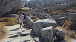 The path gets a bit more strenuous and treacherous The path gets a bit more strenuous and treacherous