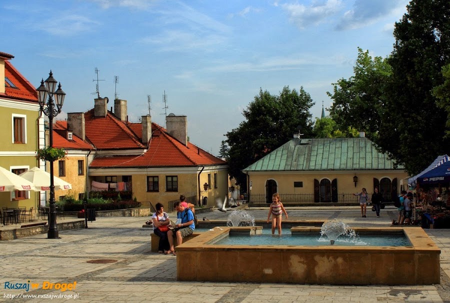 Sandomierz nad Wisłą - mały rynek