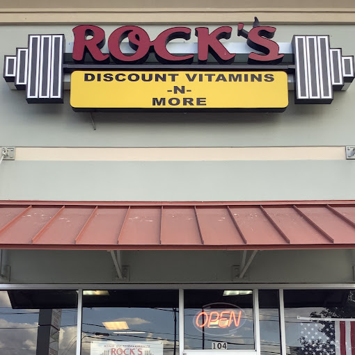 Rock's Discount Vitamins N More logo