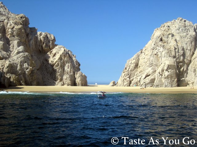 Playa del Amor (Lover's Beach) in Los Cabos, Mexico | Taste As You Go