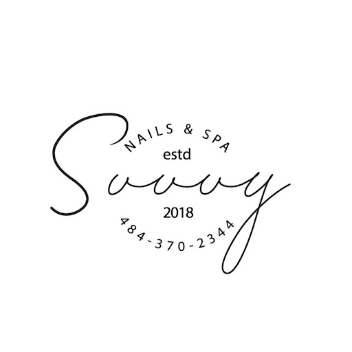 Savvy Nails & Spa logo
