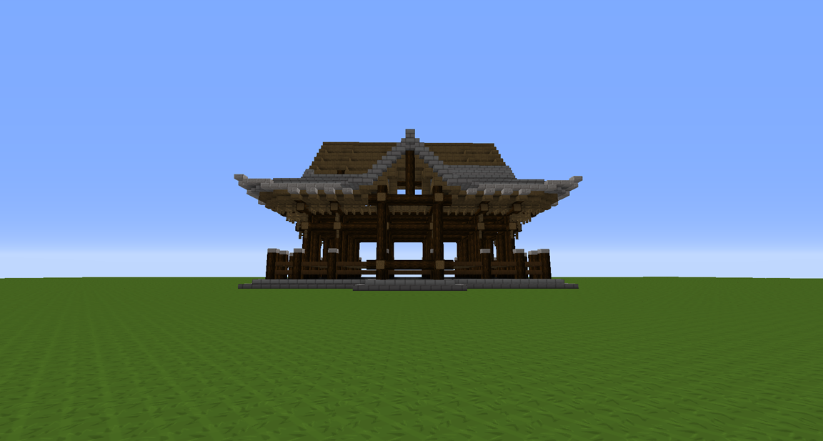 日式 Minecraft日式房屋 生活空間站