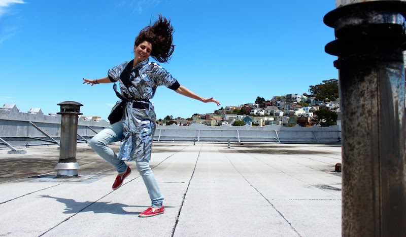 Kimono Julia Roof Jumping