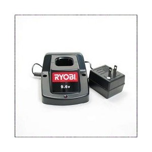 RYOBI 1411140 9.6-VOLT BATTERY CHARGER LITHIUM ION REFURBISHED
