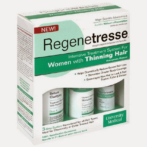 Regenetresse Intensive Treatment System for Women with Thinning Hair (Androgenetic Alopecia), 1 system