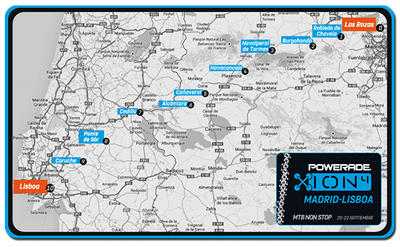 Las Rozas acoge la salida de la primera edición de la Powerade ION4 Madrid-Lisboa