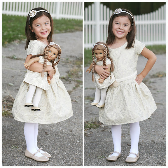 Brocade Holiday Dress (2013-2014) | American Girl Playthings!
