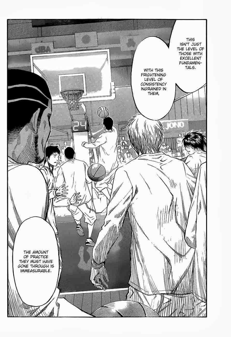 Kuroko no Basket Manga Chapter 230 - Image 16