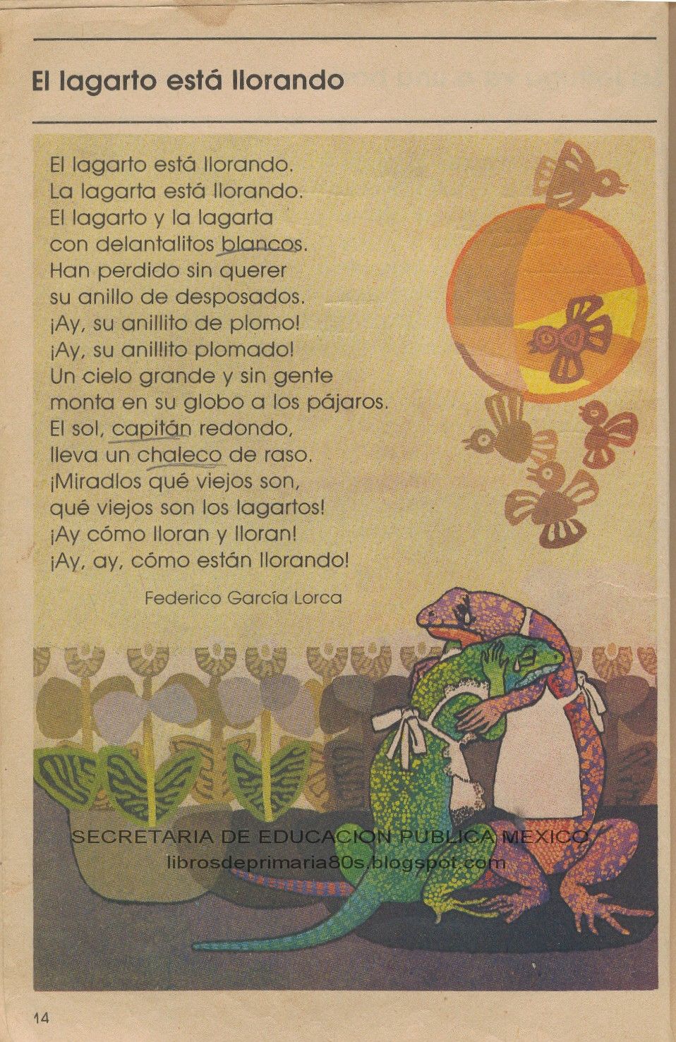 LECTURAS DE LOS LIBROS DE lecturas de los libros de: