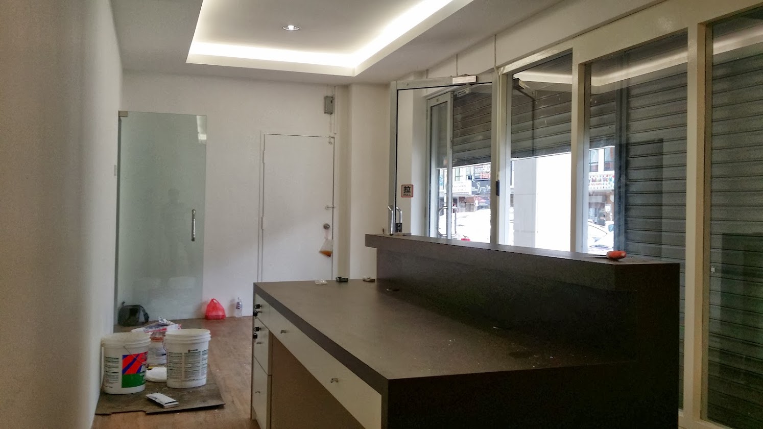 reception counter