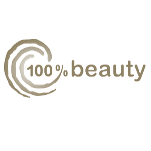 Schoonheidsinstituut 100% Beauty, schoonheidssalon, schoonheidsspecialiste. logo