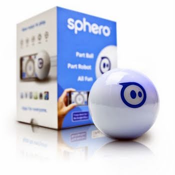 Sphero iOS and Android controlled ball with 20+ Apps for gameplay  - Retail Packaging - White