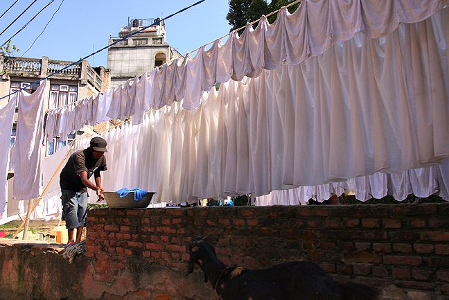 laundry in nepal